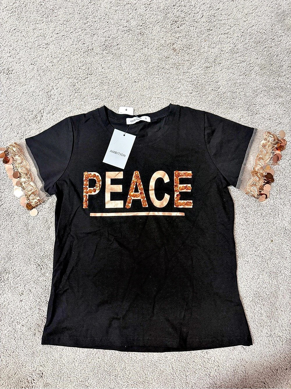 Ambition Peace Graphic Short Sleeve Tee